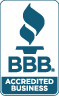 Accredited Better Business Bureau member logo